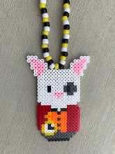 Load image into Gallery viewer, White Rabbit Perler Kandi necklace