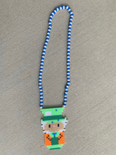 Load image into Gallery viewer, Mad Hatter Perler Kandi necklace