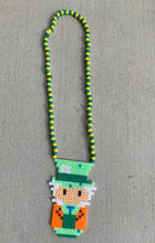 Load image into Gallery viewer, Mad Hatter Perler Kandi necklace
