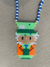 Load image into Gallery viewer, Mad Hatter Perler Kandi necklace