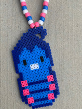 Load image into Gallery viewer, Caterpillar Perler Kandi necklace