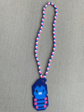 Load image into Gallery viewer, Caterpillar Perler Kandi necklace