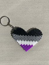 Load image into Gallery viewer, LGTBQ+ Pride Hearts Keychains