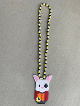 Load image into Gallery viewer, White Rabbit Perler Kandi necklace