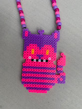 Load image into Gallery viewer, Cheshire Cat Perler/Kandi necklace