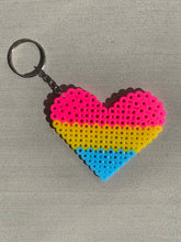 Load image into Gallery viewer, LGTBQ+ Pride Hearts Keychains