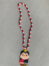 Load image into Gallery viewer, Queen of Hearts Perler Kandi Necklace