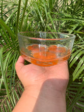Load image into Gallery viewer, Resin Pressed Flower Glass bowl