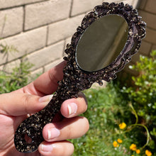 Load image into Gallery viewer, Black and Gold Ornate Mirror