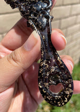 Load image into Gallery viewer, Black and Gold Ornate Mirror