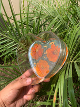 Load image into Gallery viewer, Resin Pressed Flower Glass bowl
